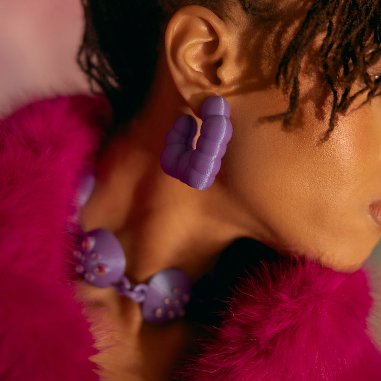 Violet Skies Earrings