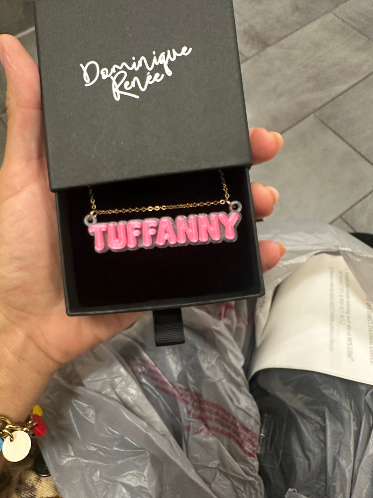 What's my name? - Custom Nameplate