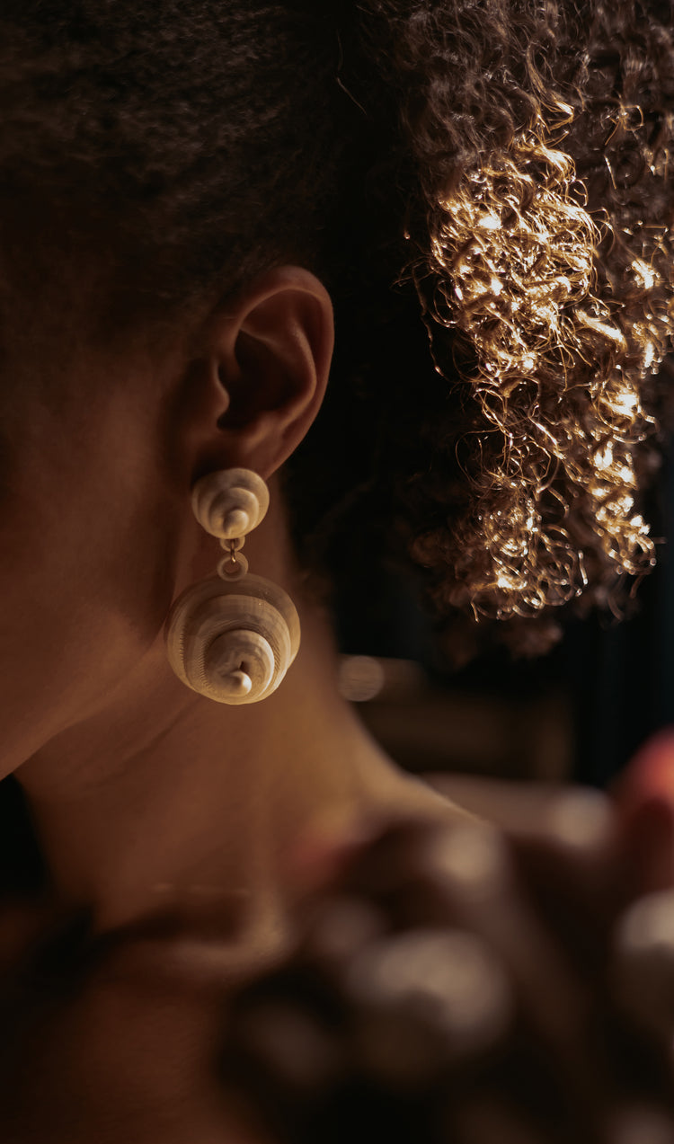 Whipped Cream Earrings
