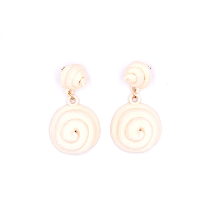 Whipped Cream Earrings