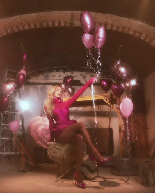Paris Hilton Celebrates Valentine's Day in DR!