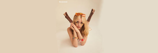 Grace Van Dien wears DR for Wonderland Magazine!
